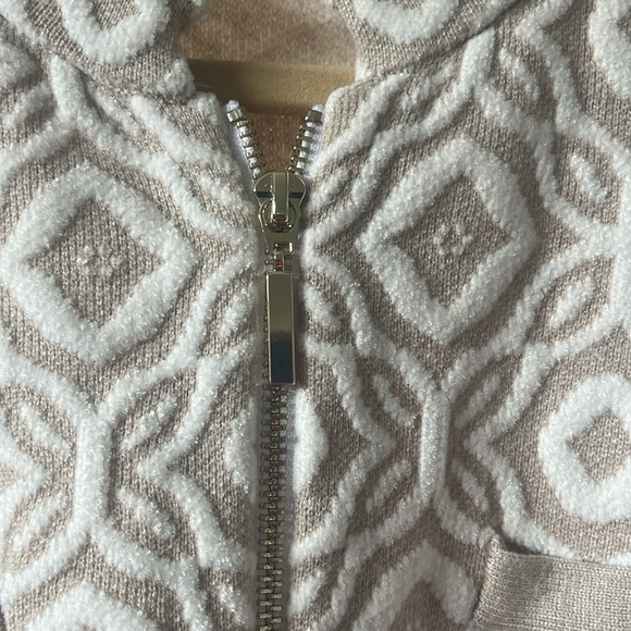 Beautiful jacquard super soft zipped blazer - Picture 3 of 4